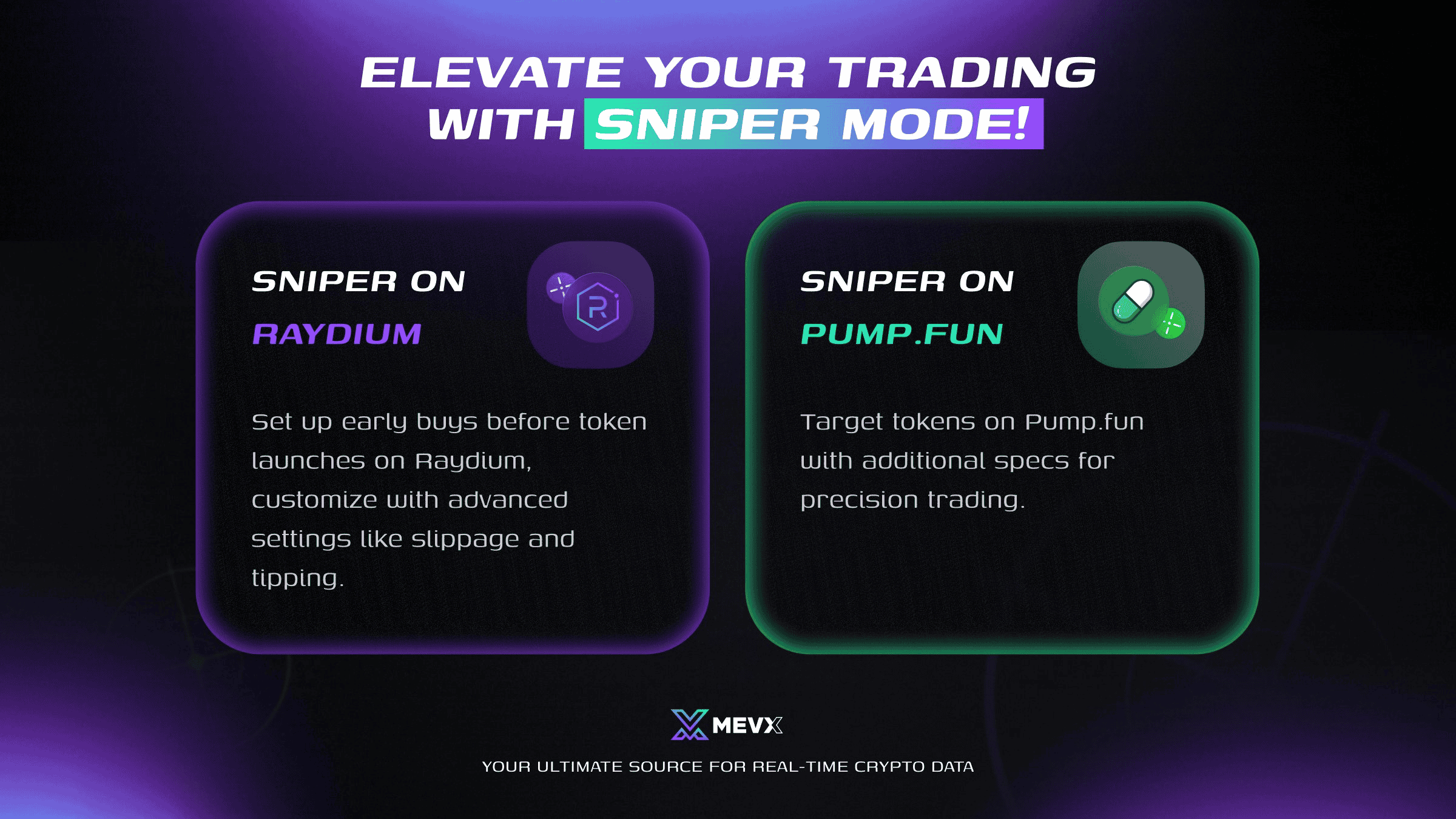 Elevate Your Trading with #MevX Sniper Mode!