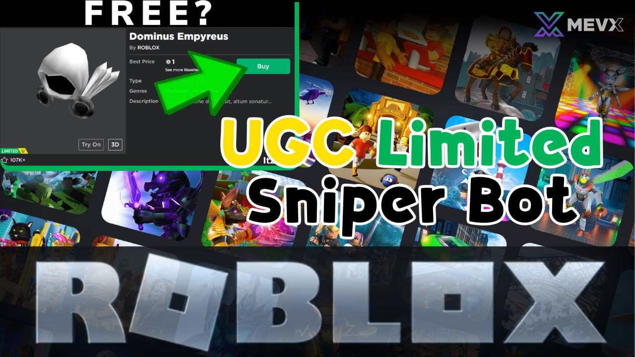 UGC Limited Sniper Bot!!! Unlocking the Potential of Rare Roblox Items