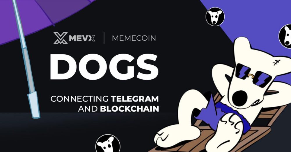 Dog Meme Coin Connecting Telegram and Blockchain