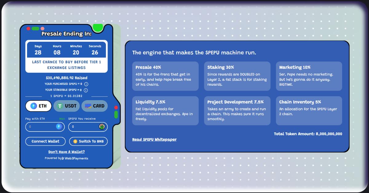 pepeunchained_tokenomics