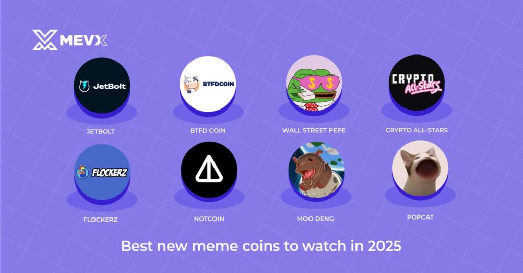 Best New Meme Coins To Watch in 2025