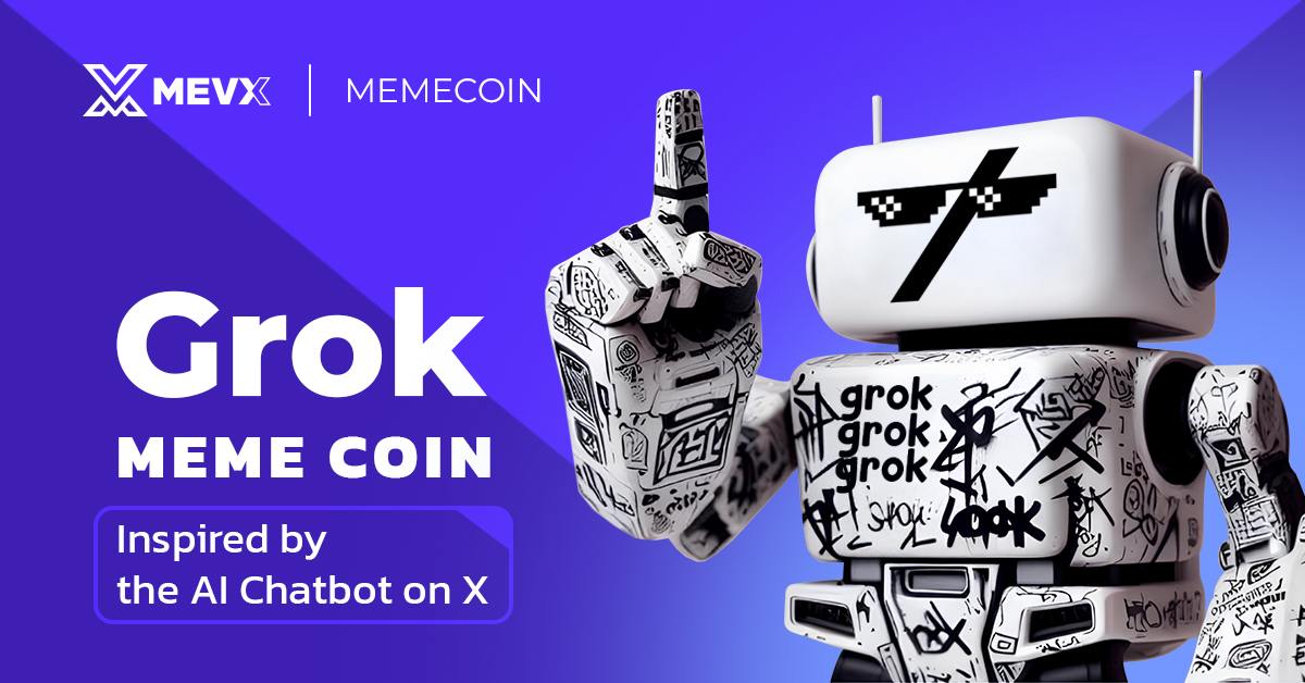 Grok Meme Coin Gets Inspired by the AI Chatbot on X