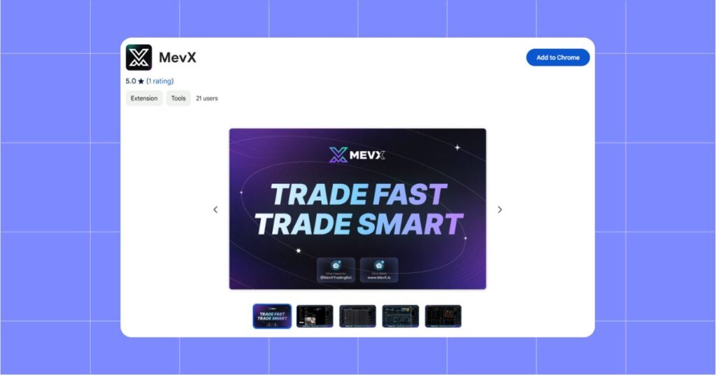 MevX Chrome Extension