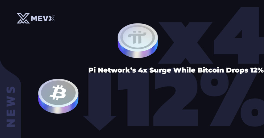 Pi 4X While Bitcoin Drops