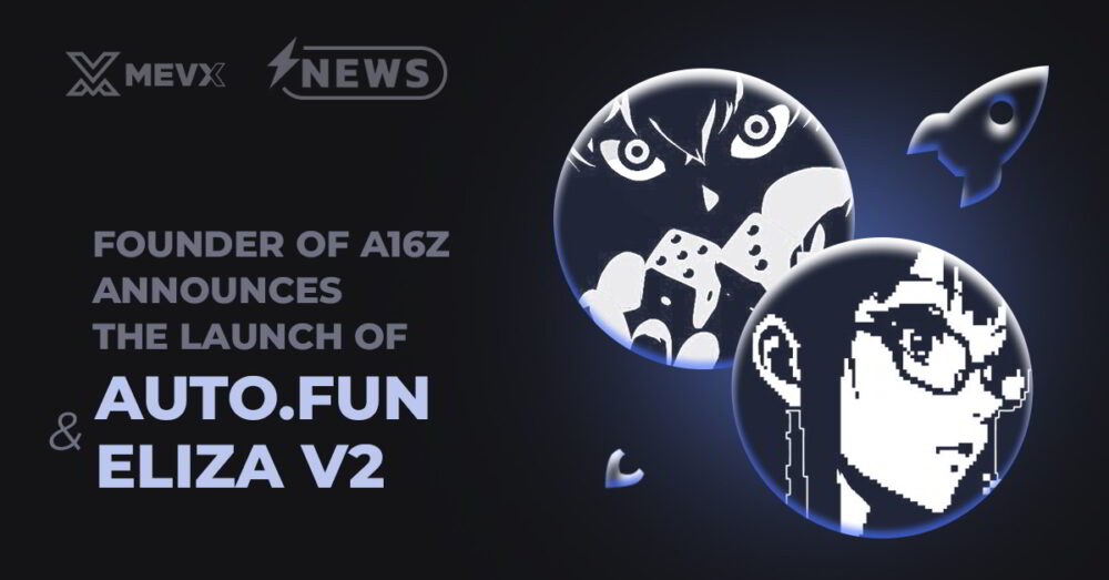 Founder of a16z announces the Launch of auto.fun and Eliza v2