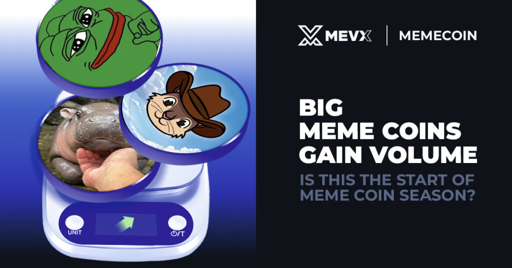Big Meme Coins Gain Volume