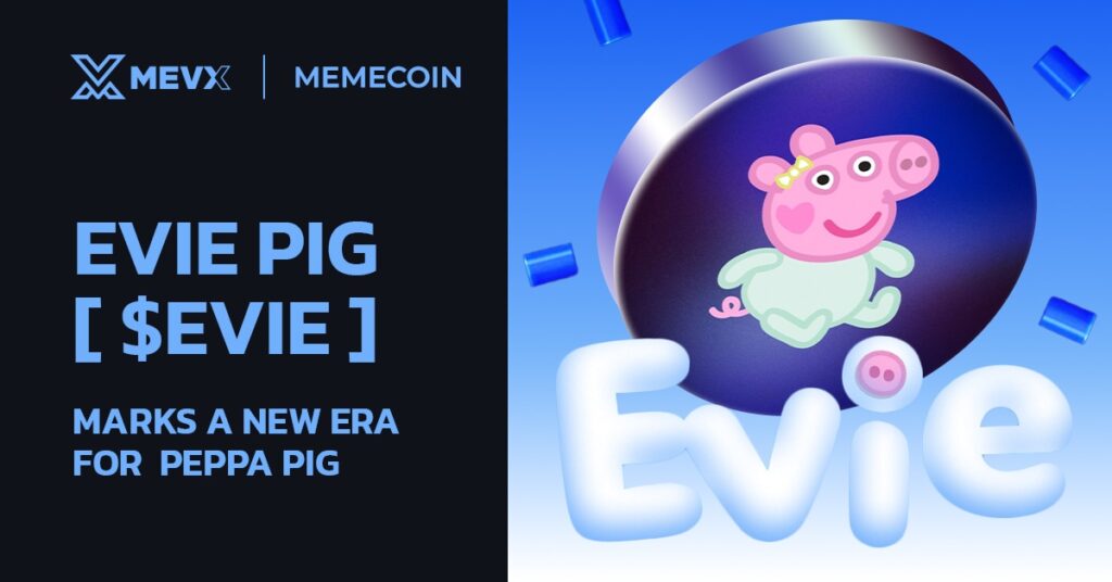 Evie Pig ($EVIE) Marks a New Era for Peppa Pig 3 Evie Pig Meme Coin