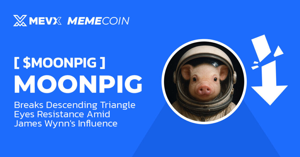 Moonpig Breaks Descending Triangle Pattern