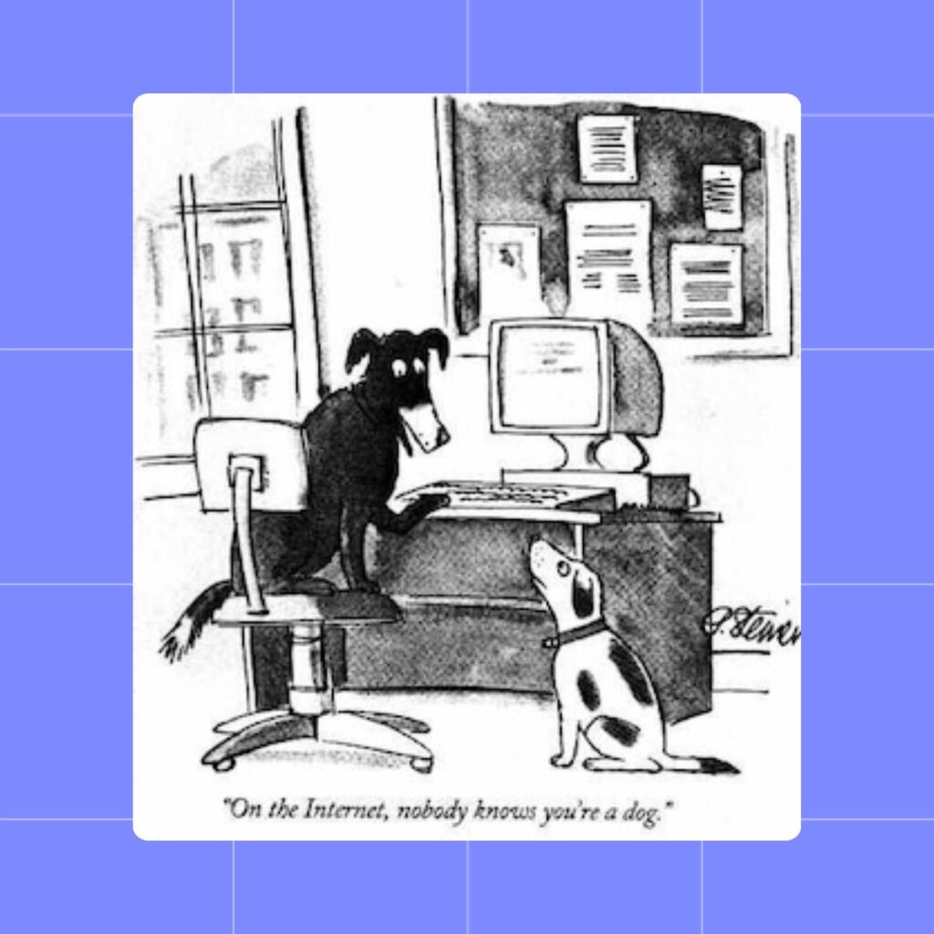 Noboy Knows You're A Dog Meme Coin