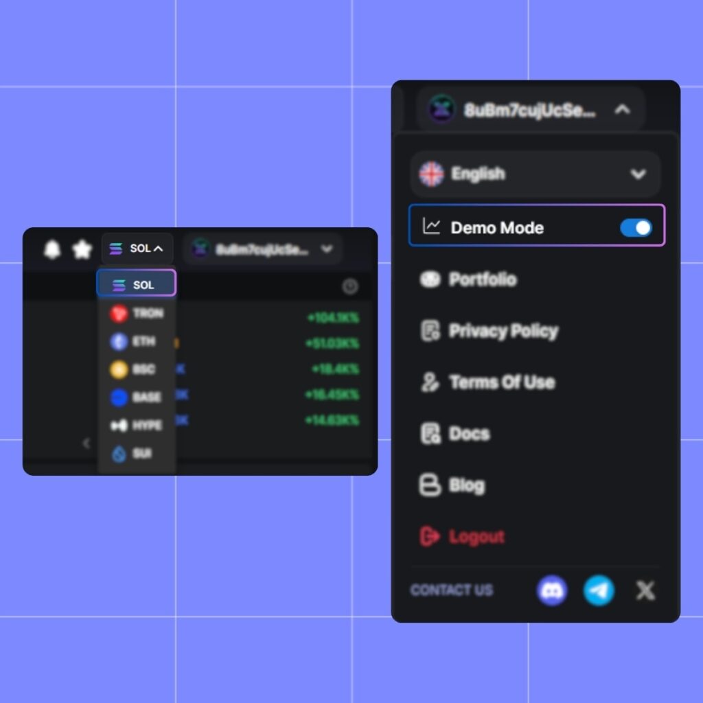 MevX Solana Demo Mode