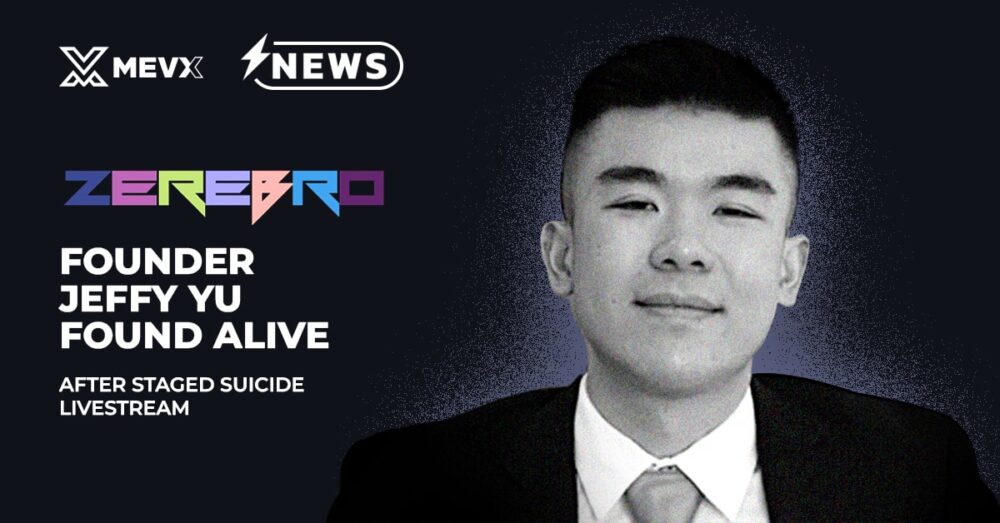 Zerebro Founder Jeffy Yu Alive