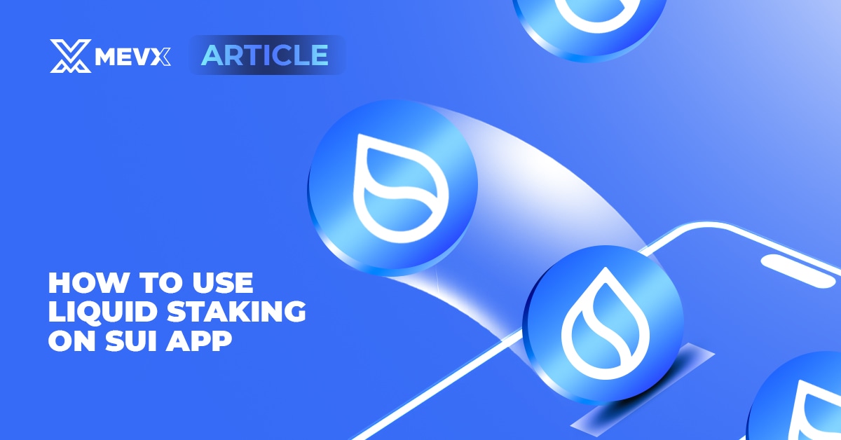 How to use liquid staking on sui app