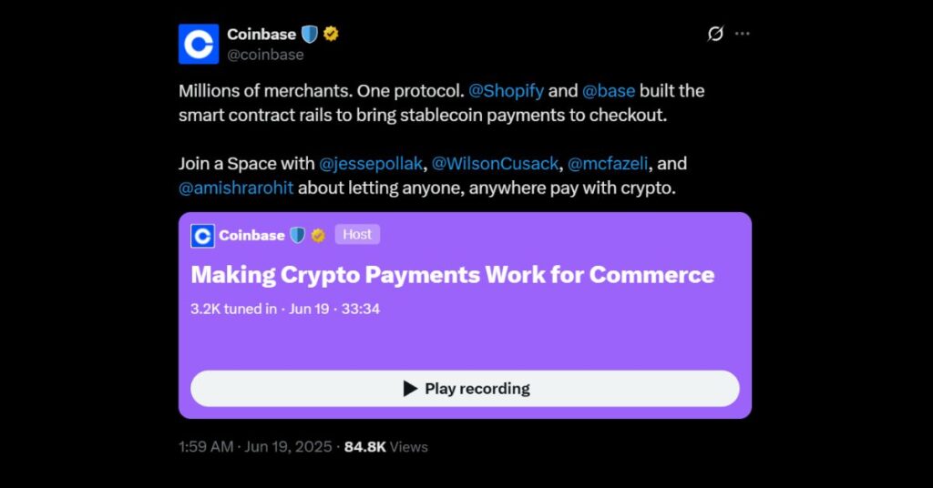 Coinbase Payments