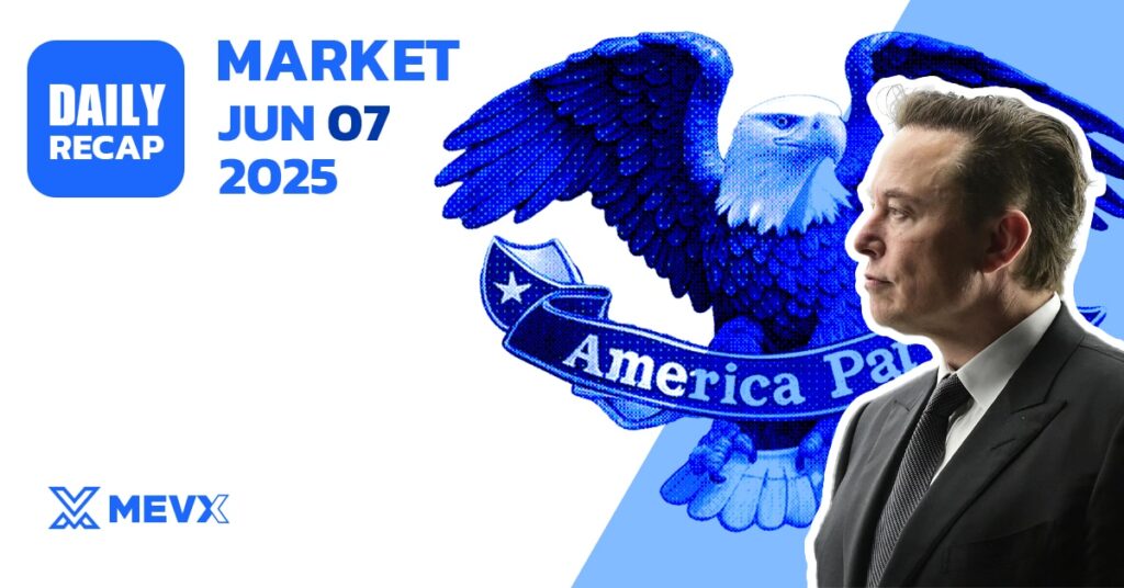 Crypto Market Recap: Musk’s America Party Stirs Volatility 3 Crypto Market Recap: Musk’s America Party Stirs Volatility