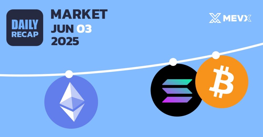 Crypto Market Recap - June 3, 2025