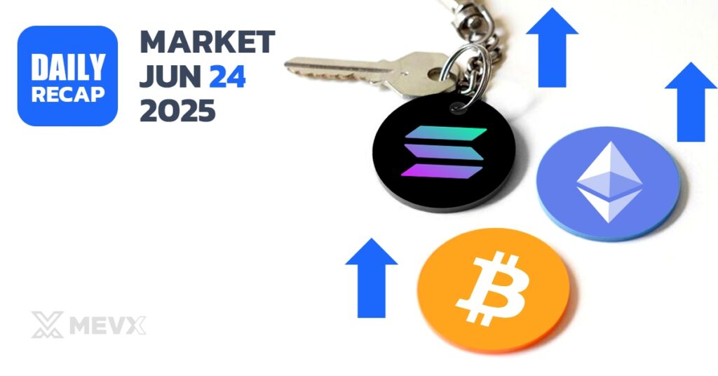 Crypo Market Recap - June 24, 2025