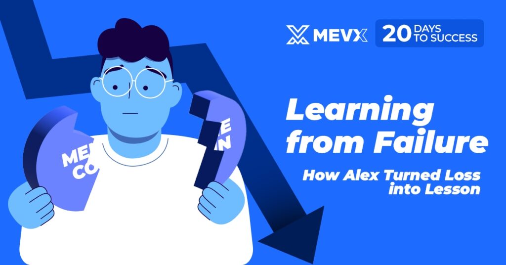 Learning from trading failure with Alex
