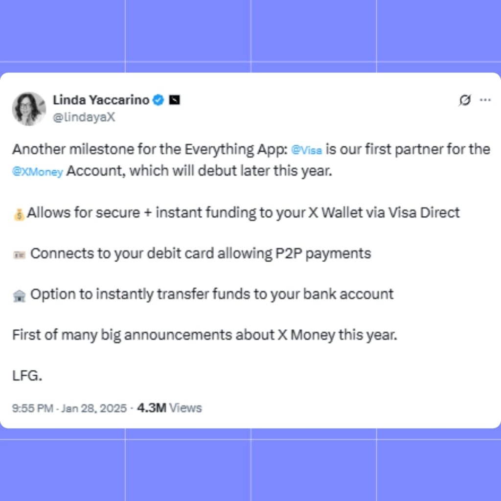 X Investment Features