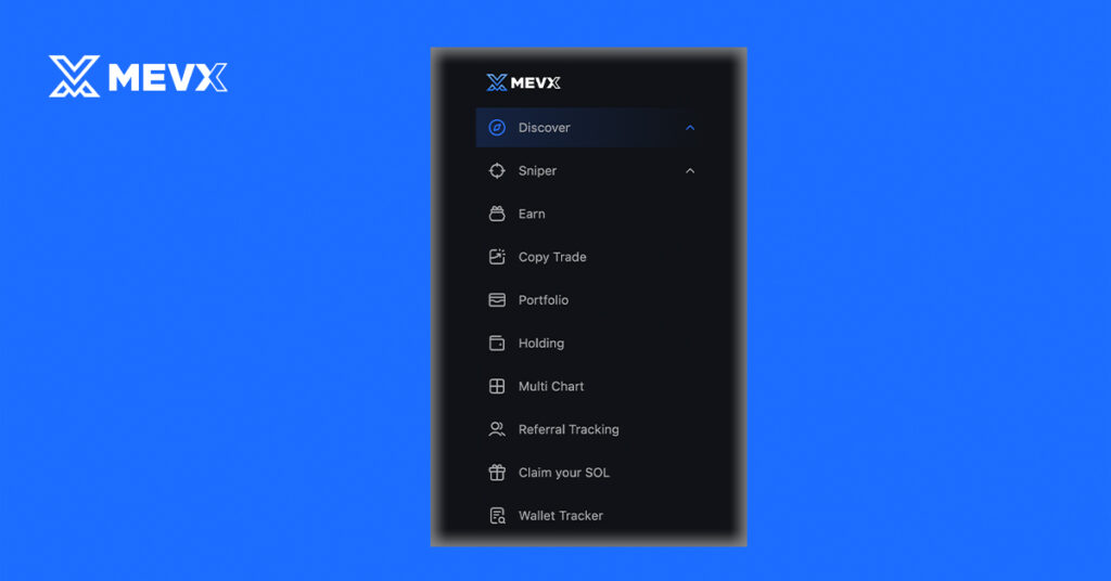 Navigate MevX Interface In 2025