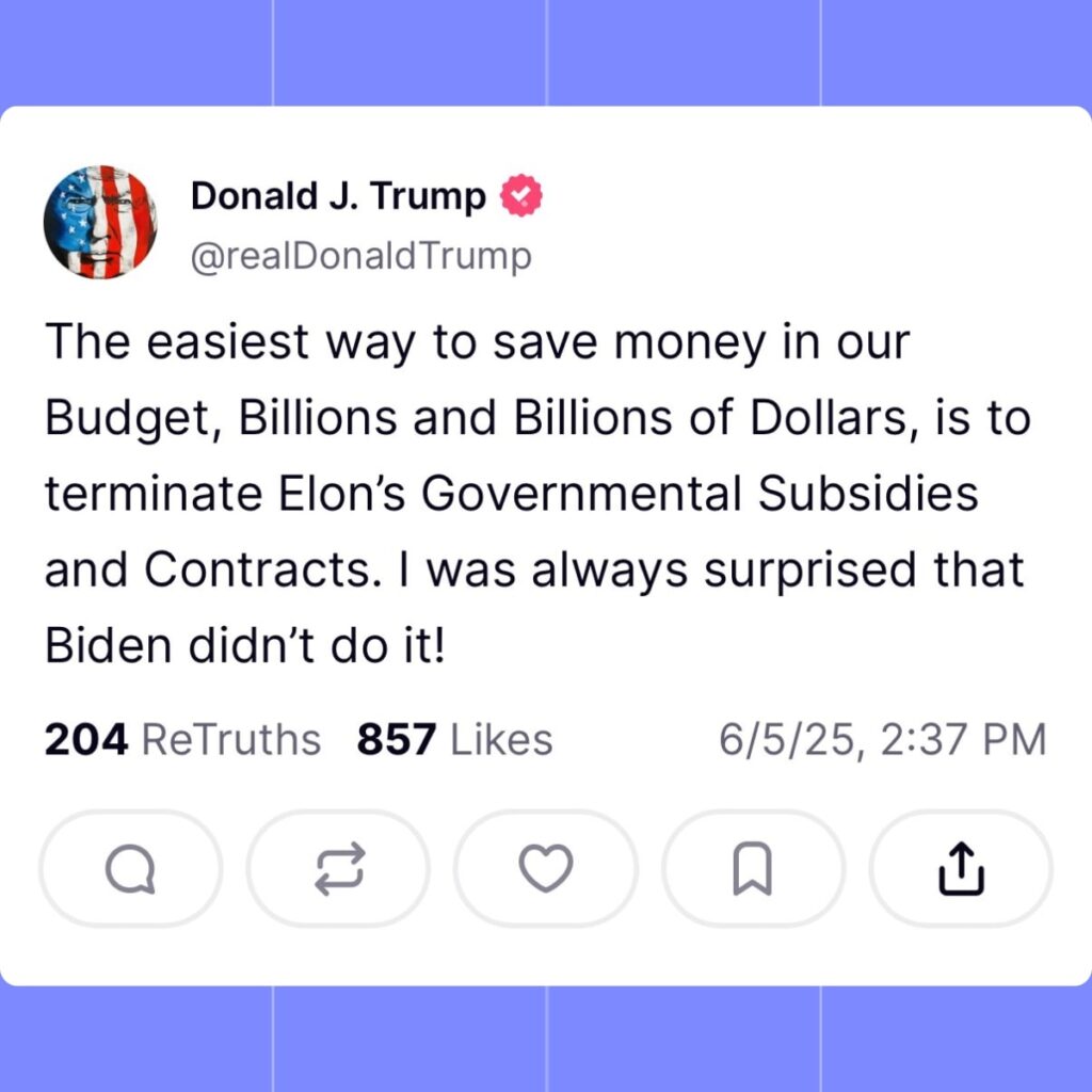 Timeline of the Trump-Musk Relationship