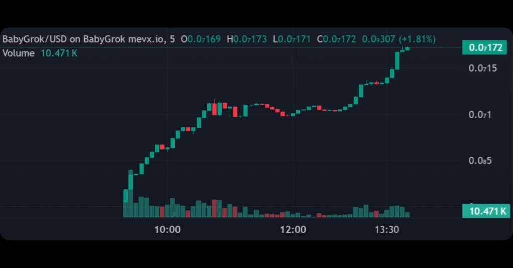 BabyGrok's price