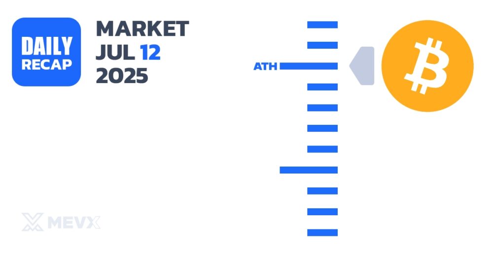 Crypto Market Recap - July 12, 2025