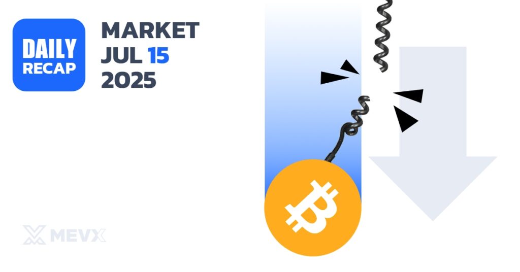 Crypto Market Recap - July 15, 2025