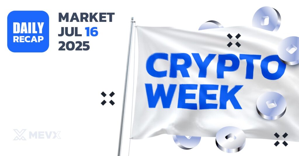 Crypto Market Recap - July 16, 2025