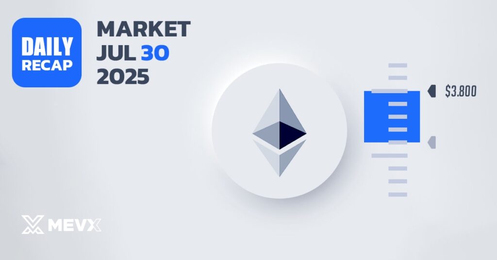 Crypto Market Recap - July 30, 2025 3 Crypto Market Recap- July 30, 2025
