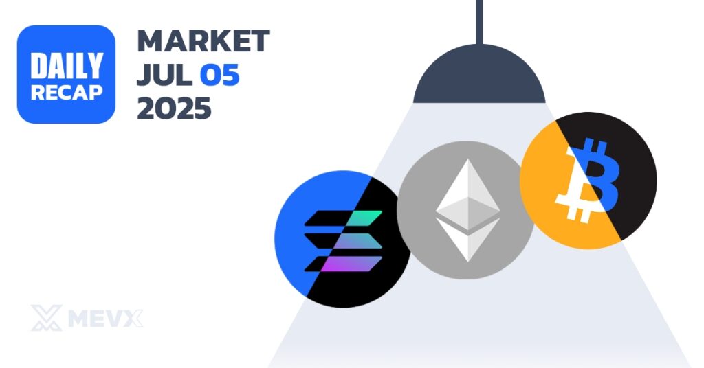 Crypto Market  Recap - July 5, 2025