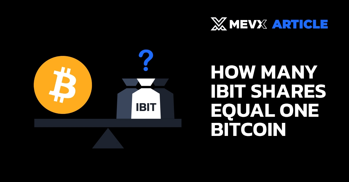 How many IBIT shares equal one Bitcoin