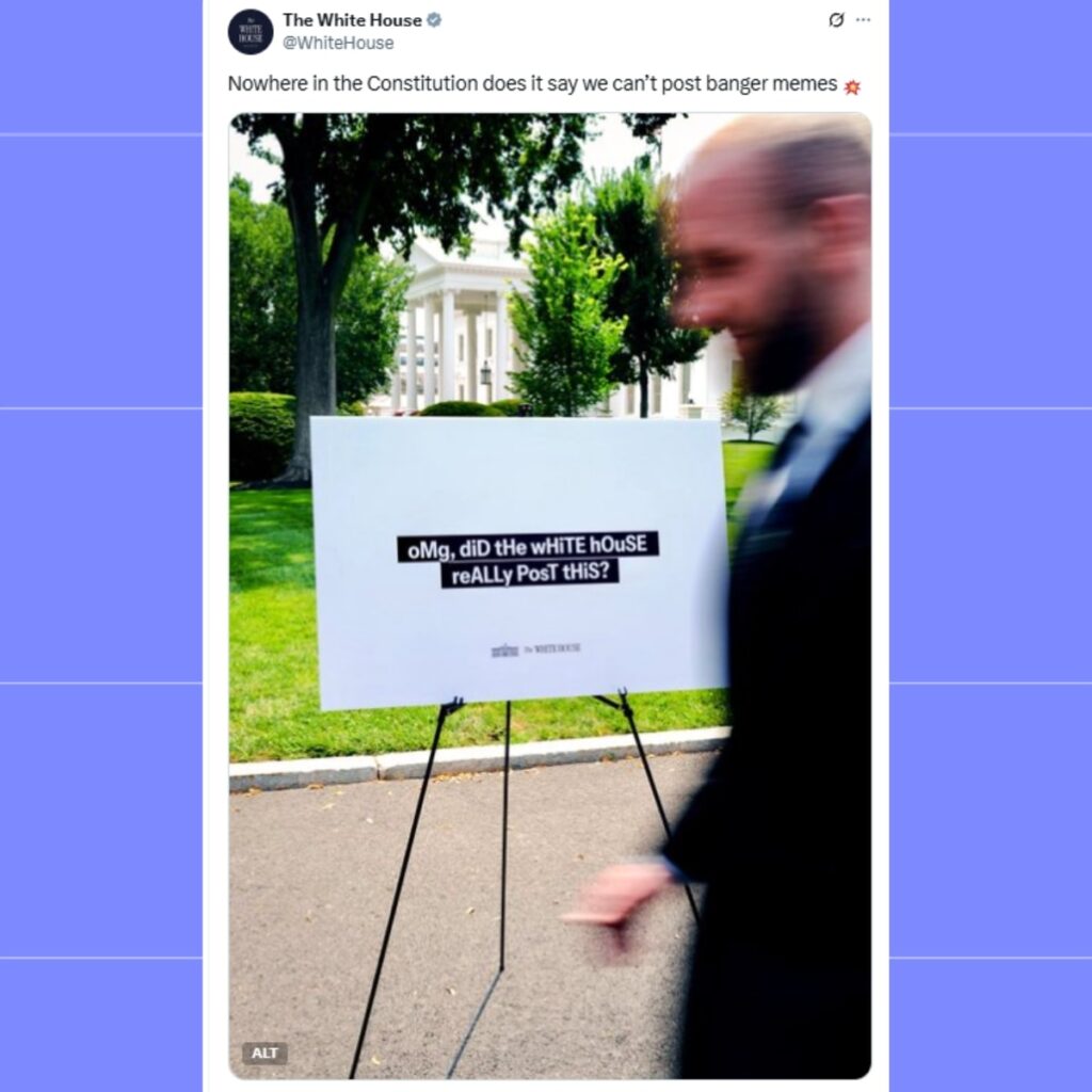 White House Meme Template ($MEMEHOUSE)