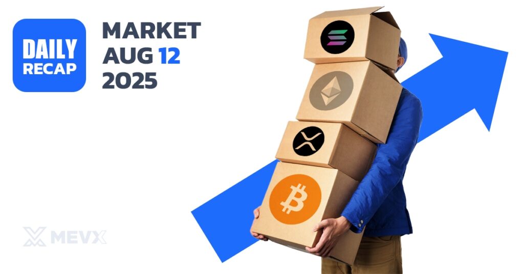 Crypto Market Recap: Key Highlights from August 12, 2025 3 Crypto Market Recap: August 12, 2025