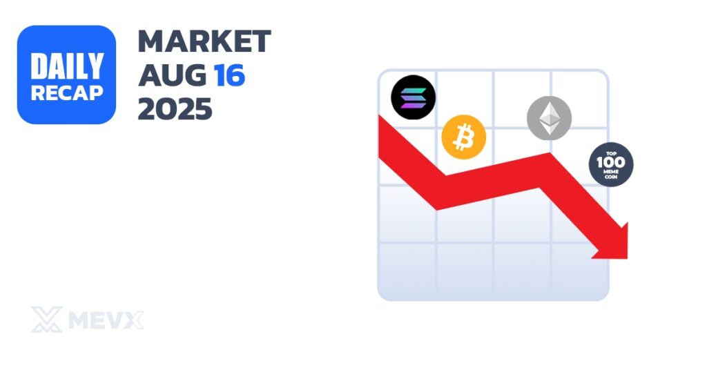 Crypto Market Recap: August 16, 2025