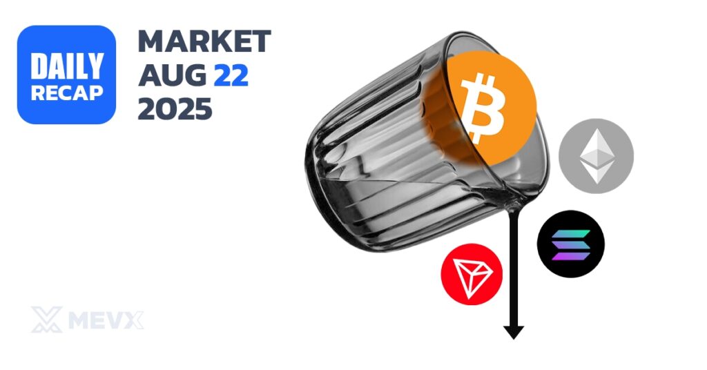Crypto Market Recap: Highlights from August 22, 2025 4 Crypto Market Recap: August 22, 2025