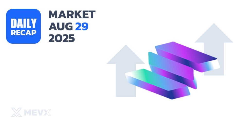 Crypto Market Recap: August 29, 2025 Highlights 3 Crypto Market Recap: August 29, 2025