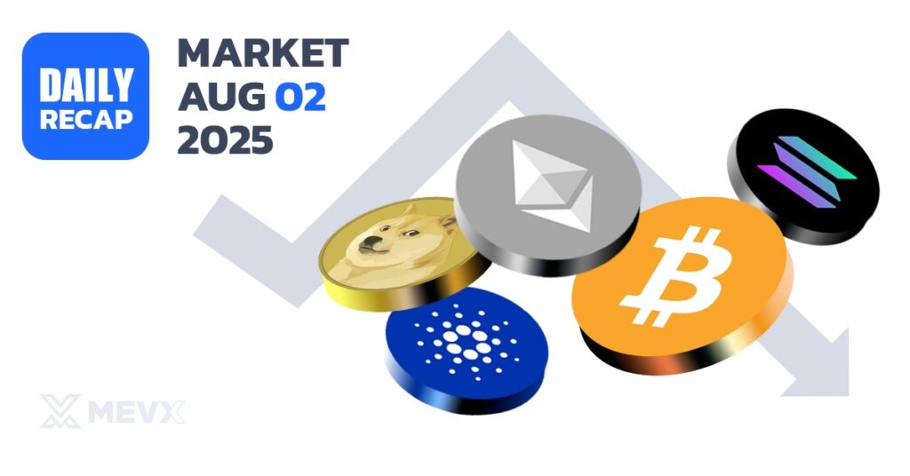 Crypto Market Recap: August 2, 2025