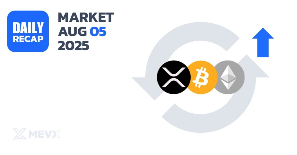 Crypto Market Recap: Key Highlights from August 5, 2025 3 Crypto Market Recap: August 5, 2025
