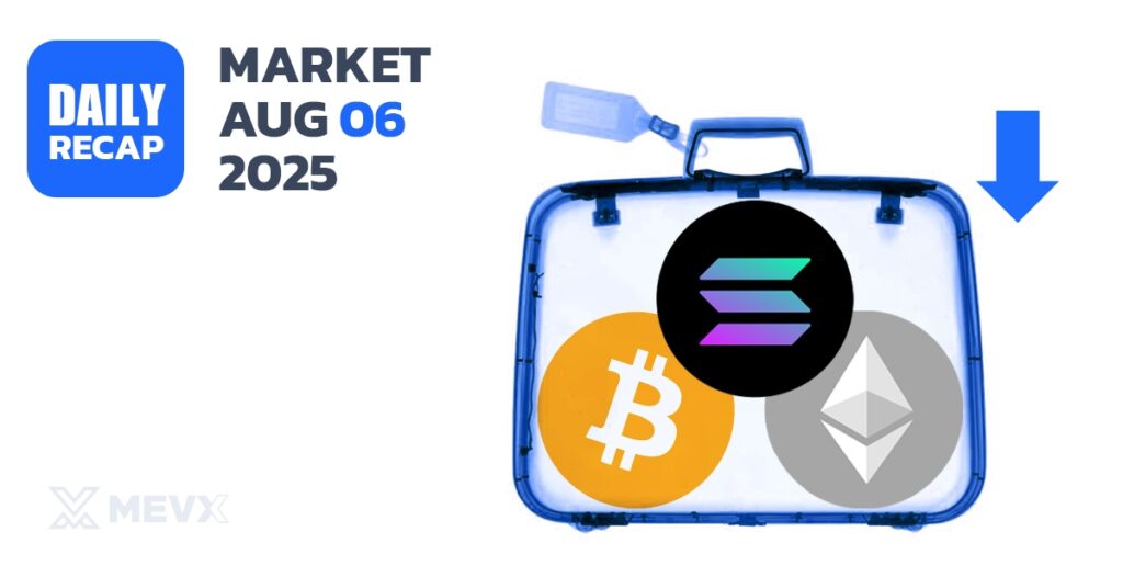 Crypto Market Recap: August 6, 2025