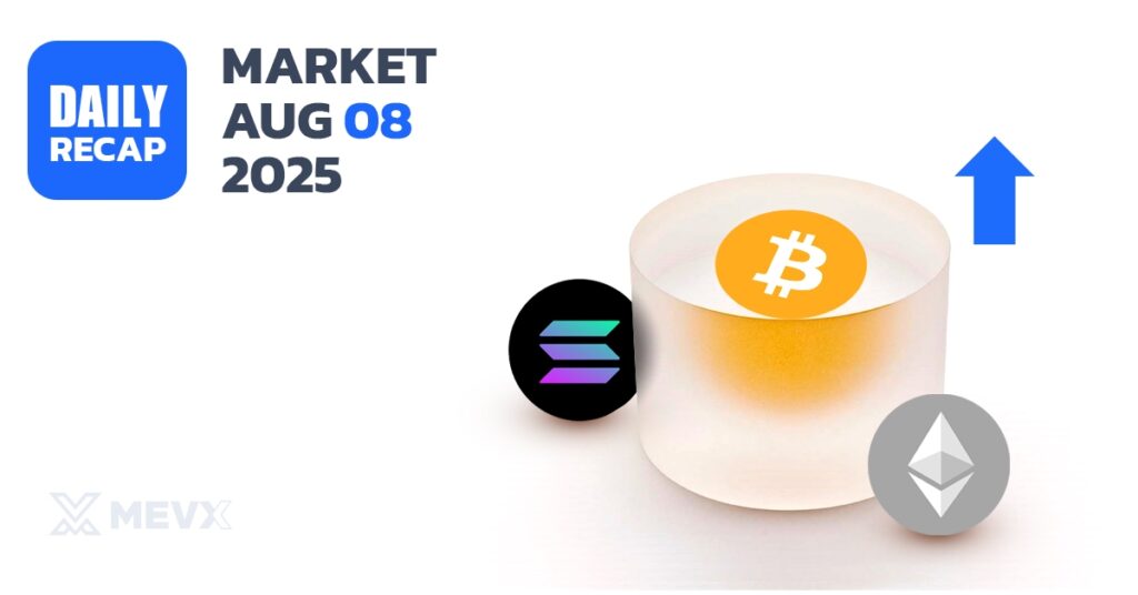 Crypto Market Recap: August 8, 2025
