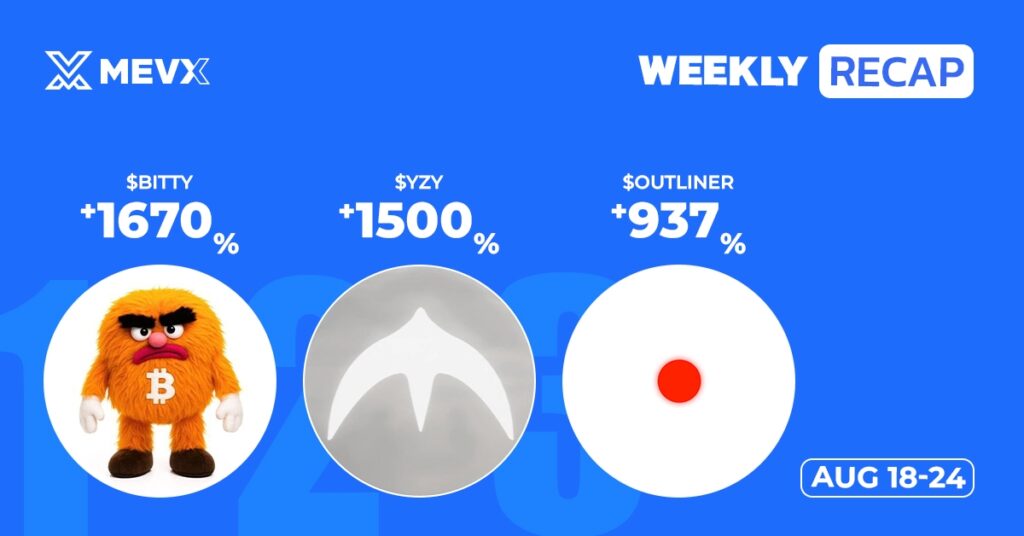 Meme Coin Weekly Recap: August 18 - 24, 2025