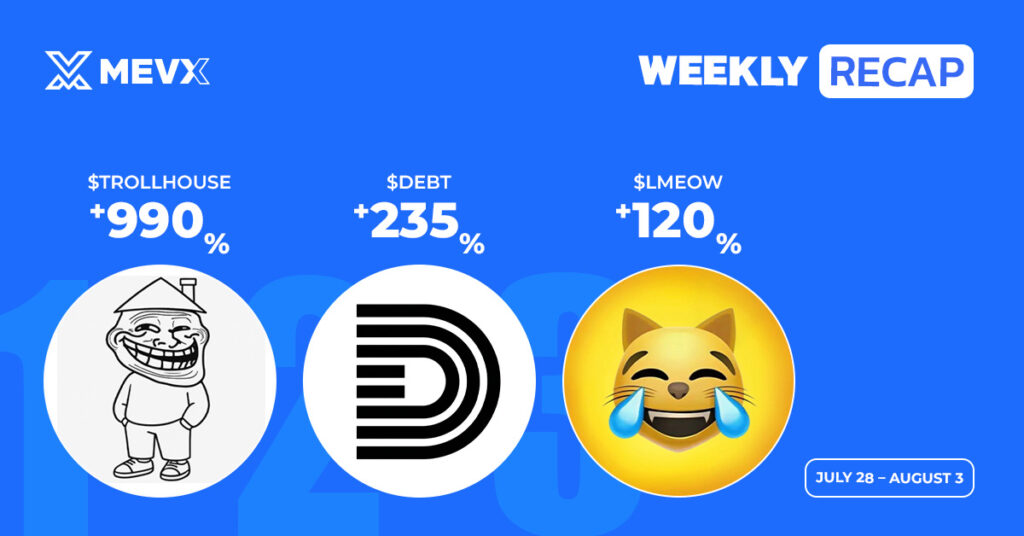 Meme Coin Weekly Recap: July 28 – August 3, 2025 3 Meme Coin Weekly Recap: July 28 - August 3, 2025
