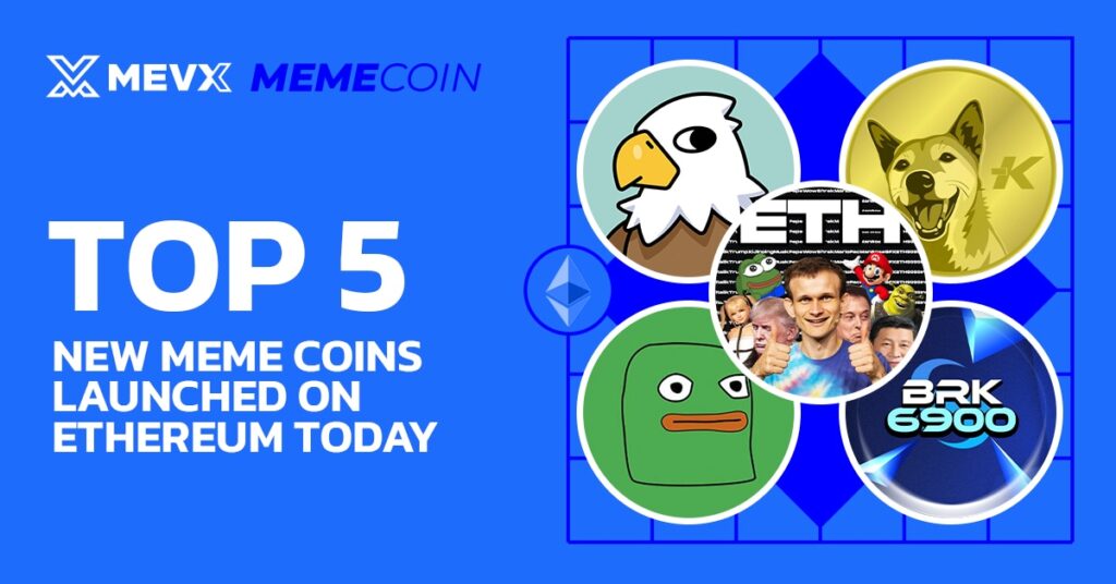Top 5 New Meme Coins Launched on Ethereum