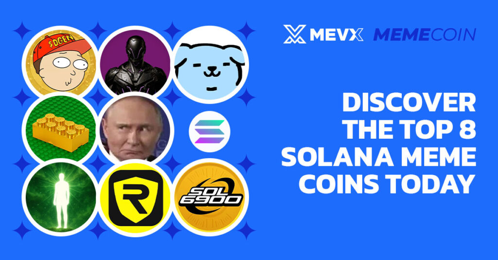 Top 8 Solana Meme Coins Today