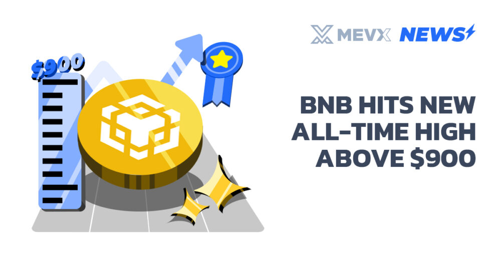 BNB Hits A New All-Time High Above $900