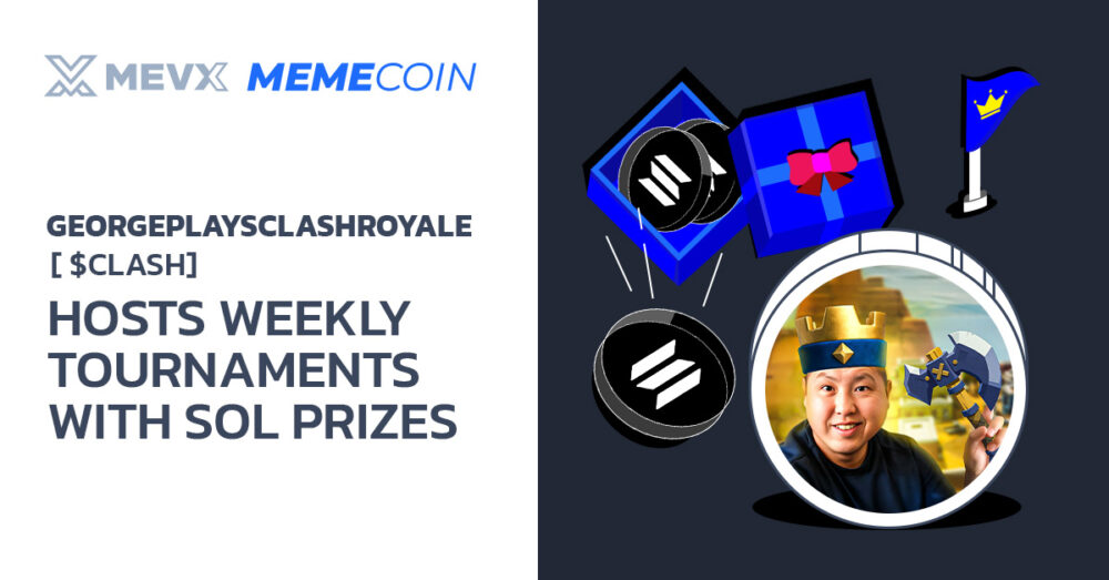 GeorgePlaysClashRoyale ($CLASH) Hosts Weekly Tournaments With SOL Prizes