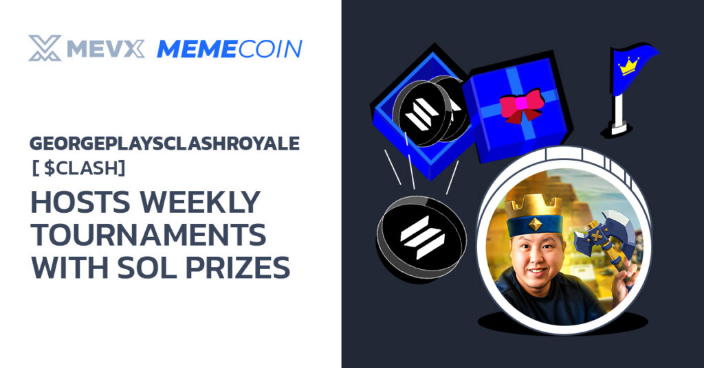 GeorgePlaysClashRoyale ($CLASH) Hosts Weekly Tournaments With SOL Prizes