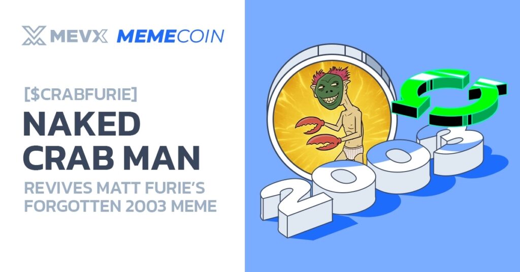 Naked Crab Man ($CRABFURIE) Revives Matt Furie’s Forgotten 2003 Meme
