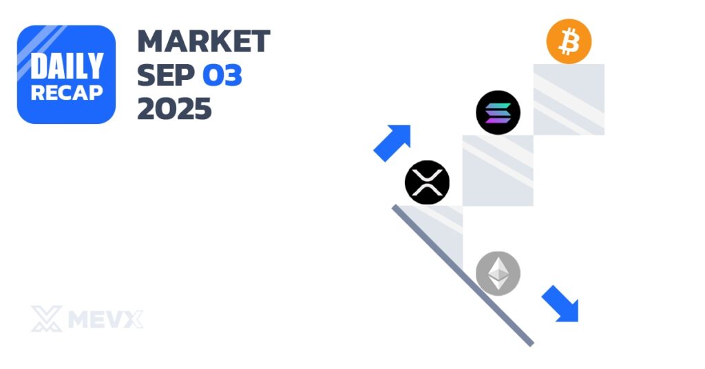 Crypto Market Recap: September 3, 2025 Highlights 4 Crypto Market Recap: Sep 3, 2025