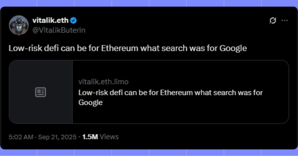 Ethereum DeFi Surpasses 100B TVL With Vitalik Pushing Stability And Rejecting Meme Coins 4 Ethereum DeFi Surpasses 100B TVL With Vitalik Pushing Stability And Rejecting Meme Coins
